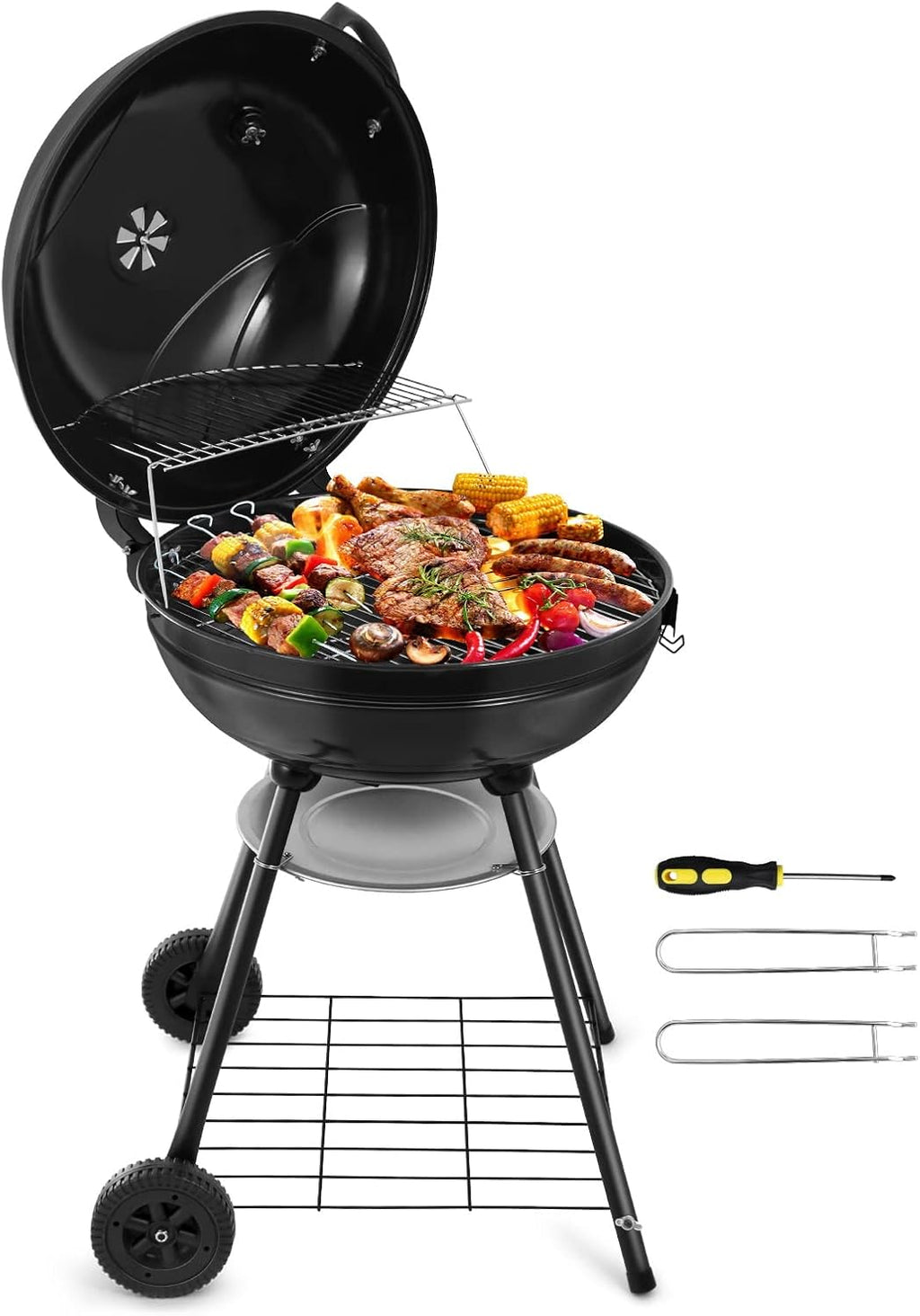 Wheeled Kettle Charcoal Grill