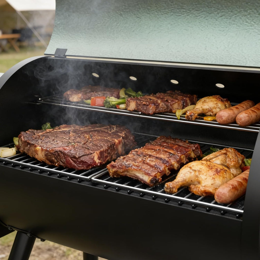8-in-1 Outdoor BBQ Smoker
