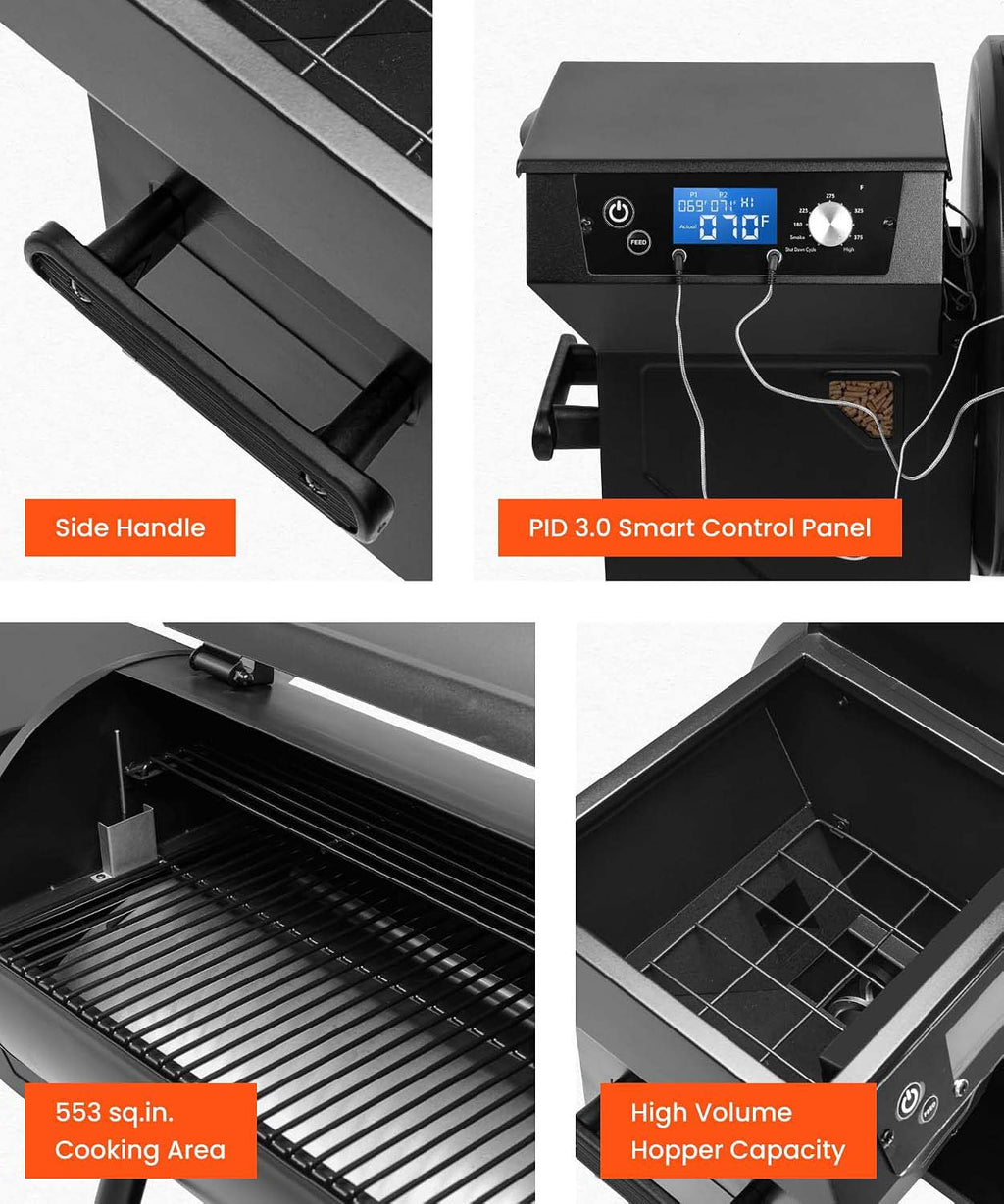 8-in-1 Outdoor BBQ Cooker