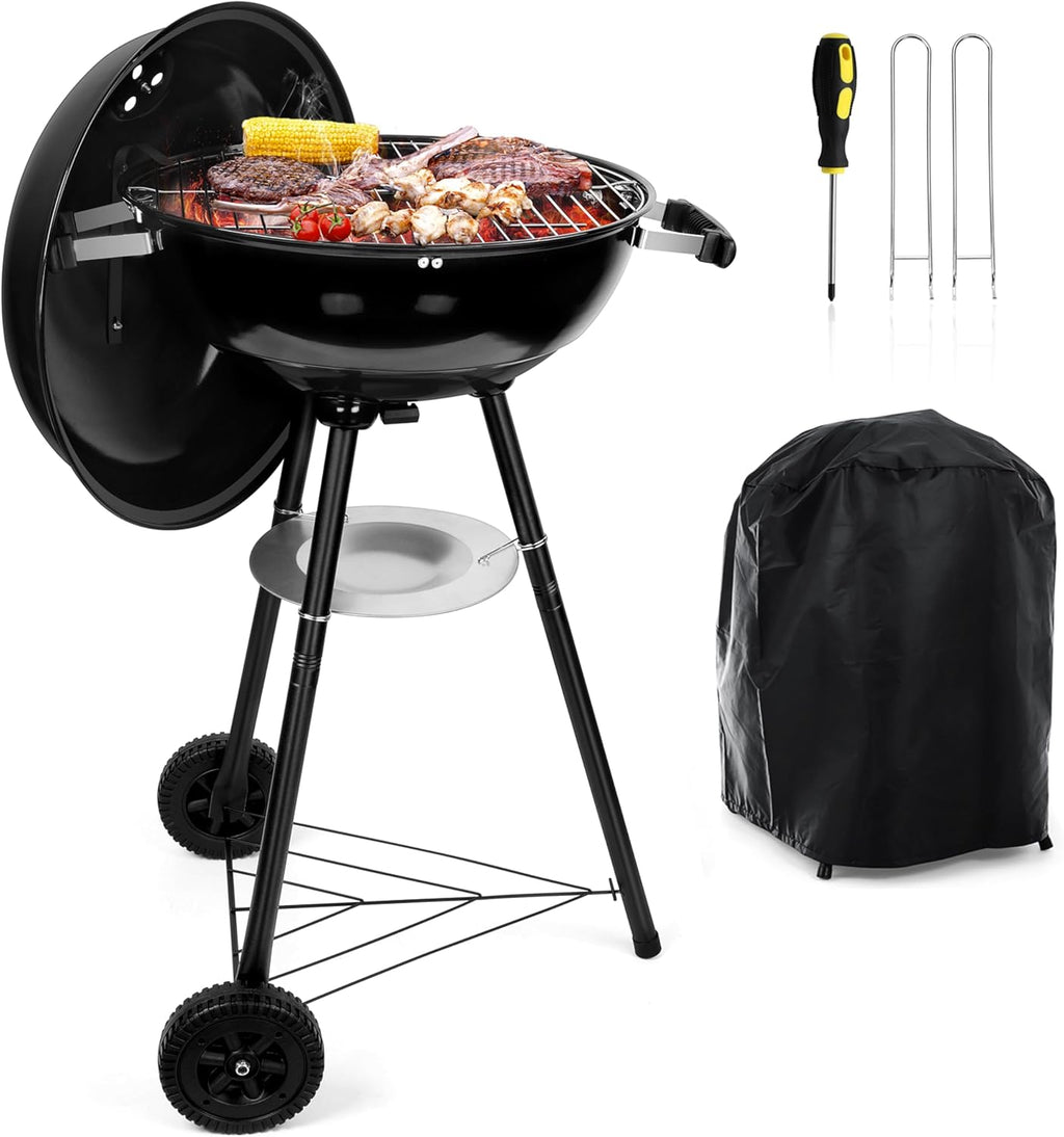 Wheeled Dual Use Kettle Grill
