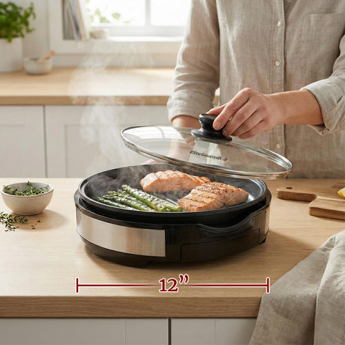 Adjustable Temp Indoor BBQ Grill