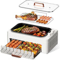 Four-In-One Smokeless Grill