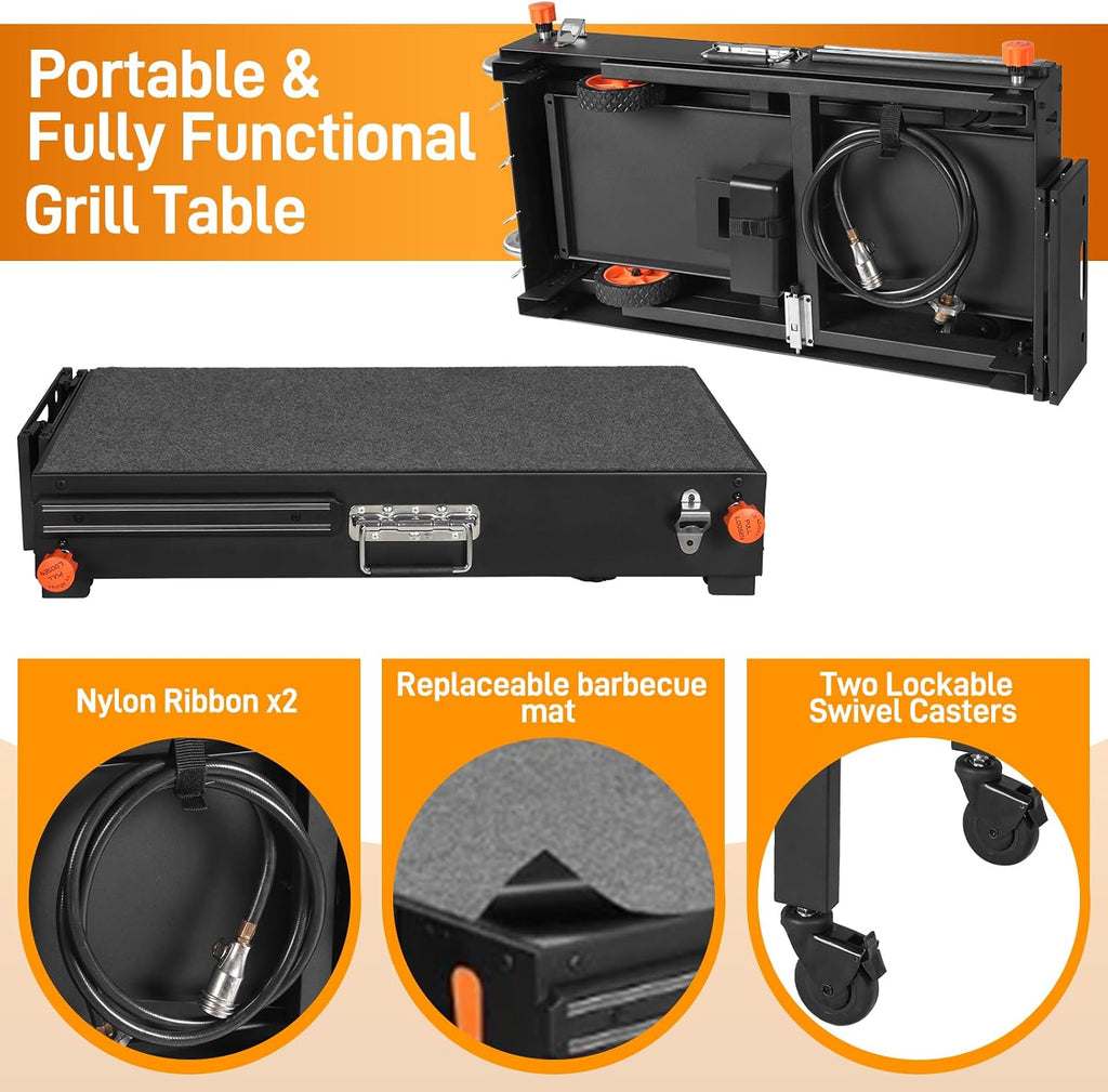 Foldable Griddle Grill Stand
