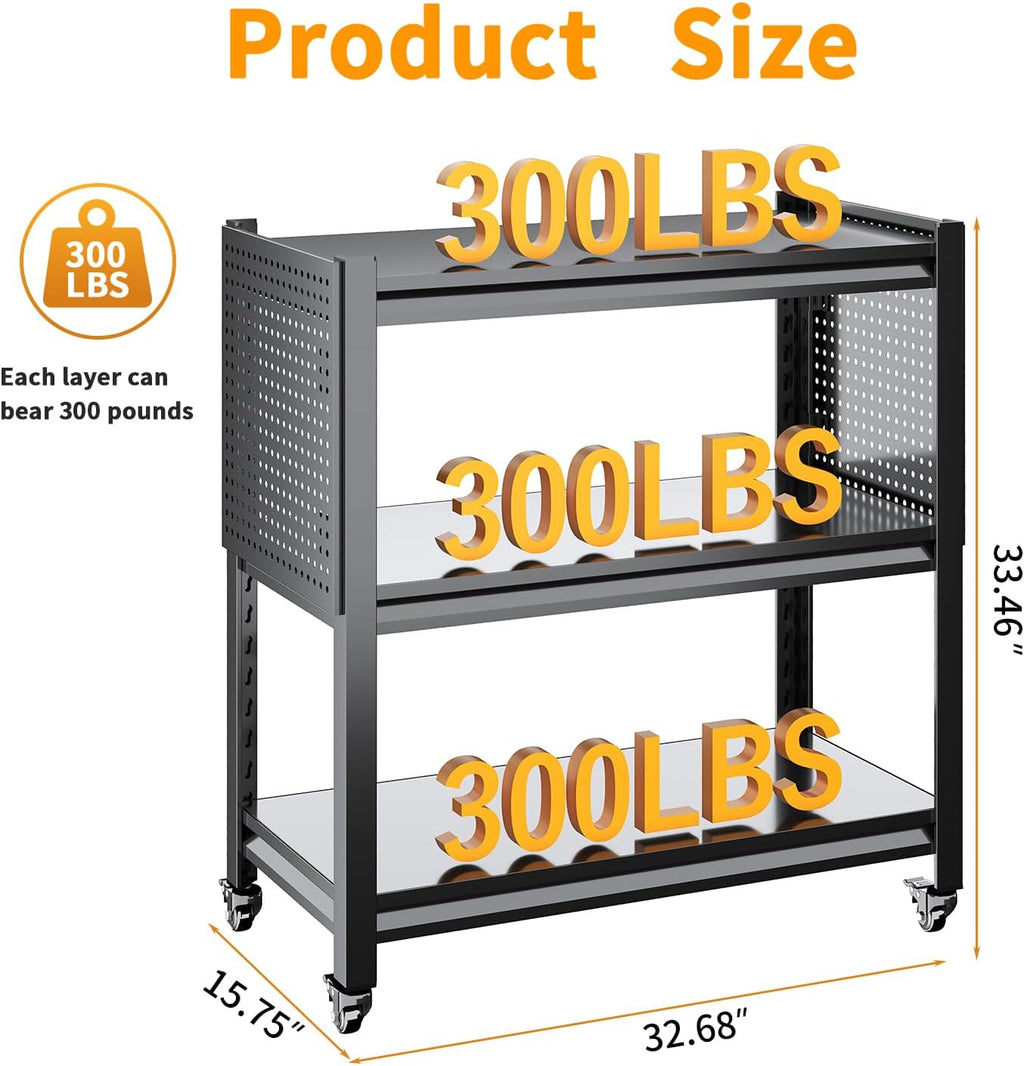 Storage Outdoor Grill Table
