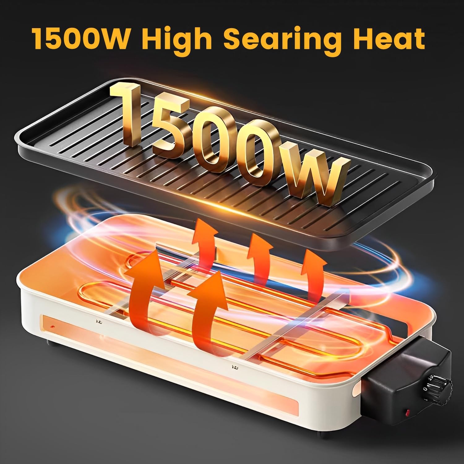 Two-In-One Smokeless Grill