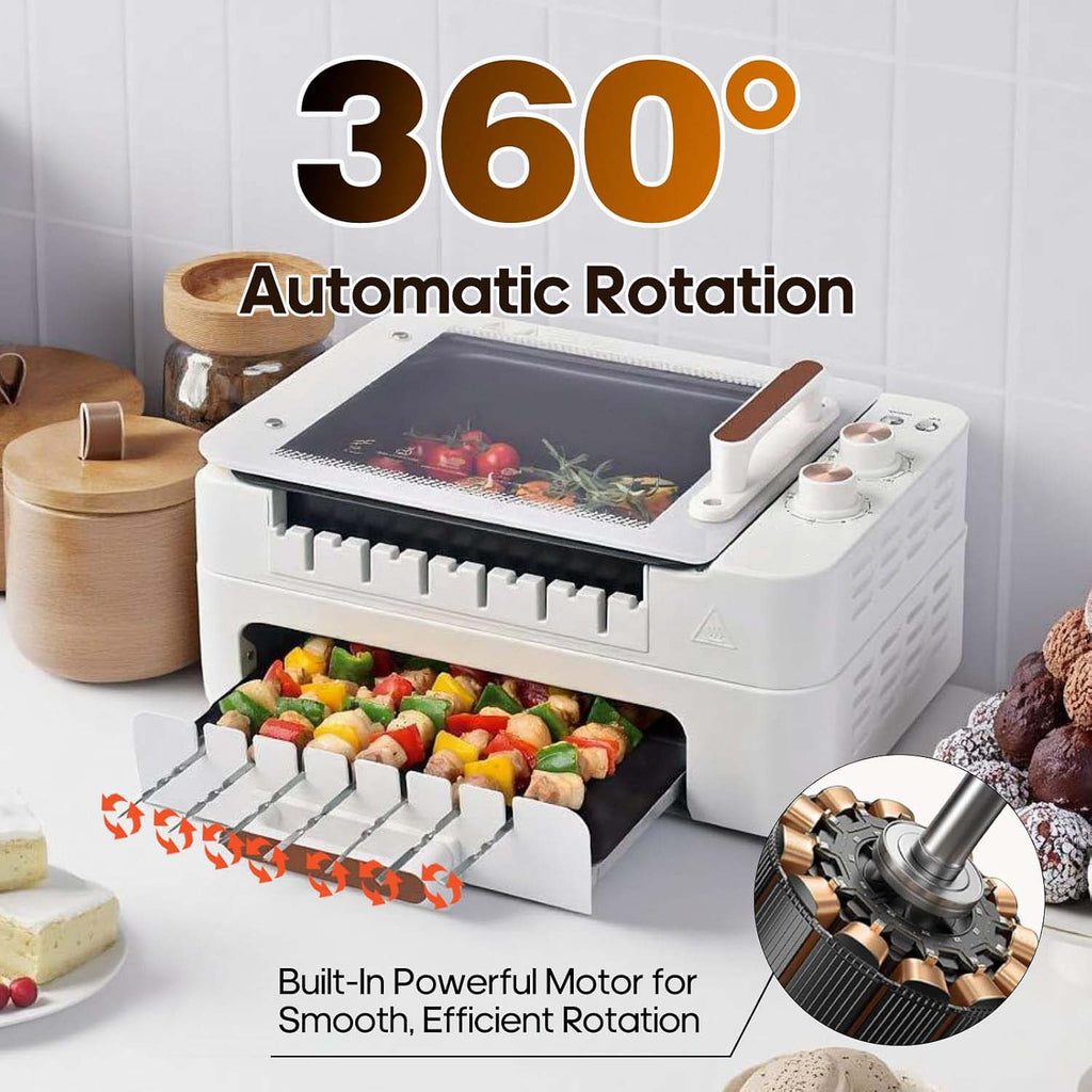 Rotating 3in1 Electric Grill