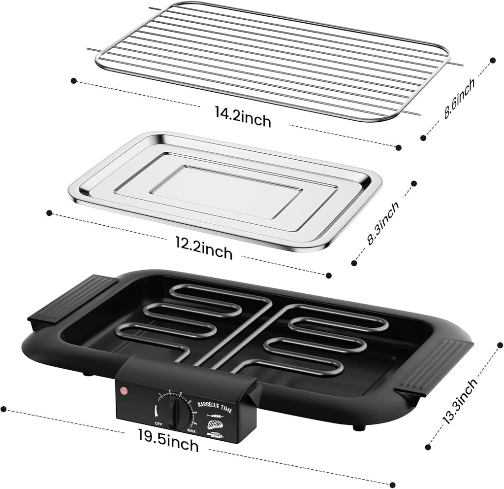 High Power Smokeless BBQ Grill
