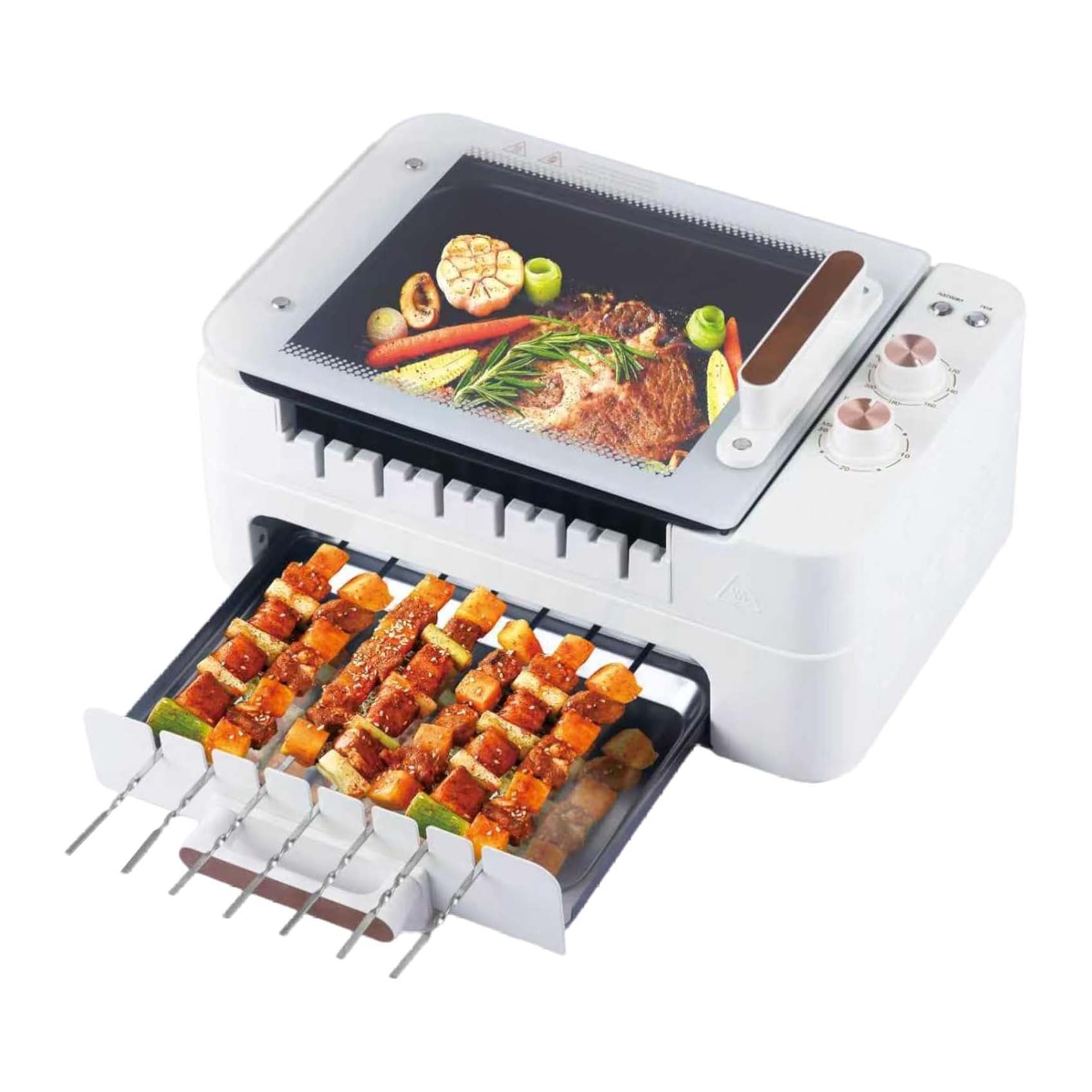 Rotating 3in1 Electric Grill