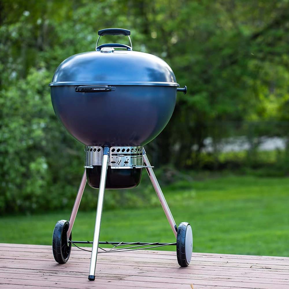 Enamel Kettle Charcoal Grill