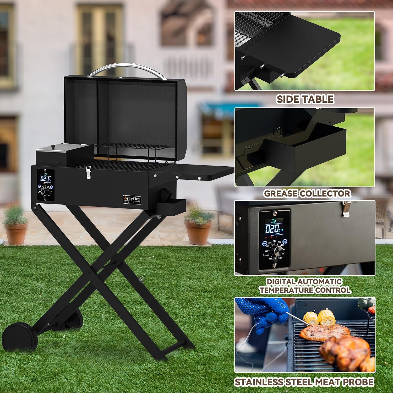 Dual Layer Outdoor Smoker