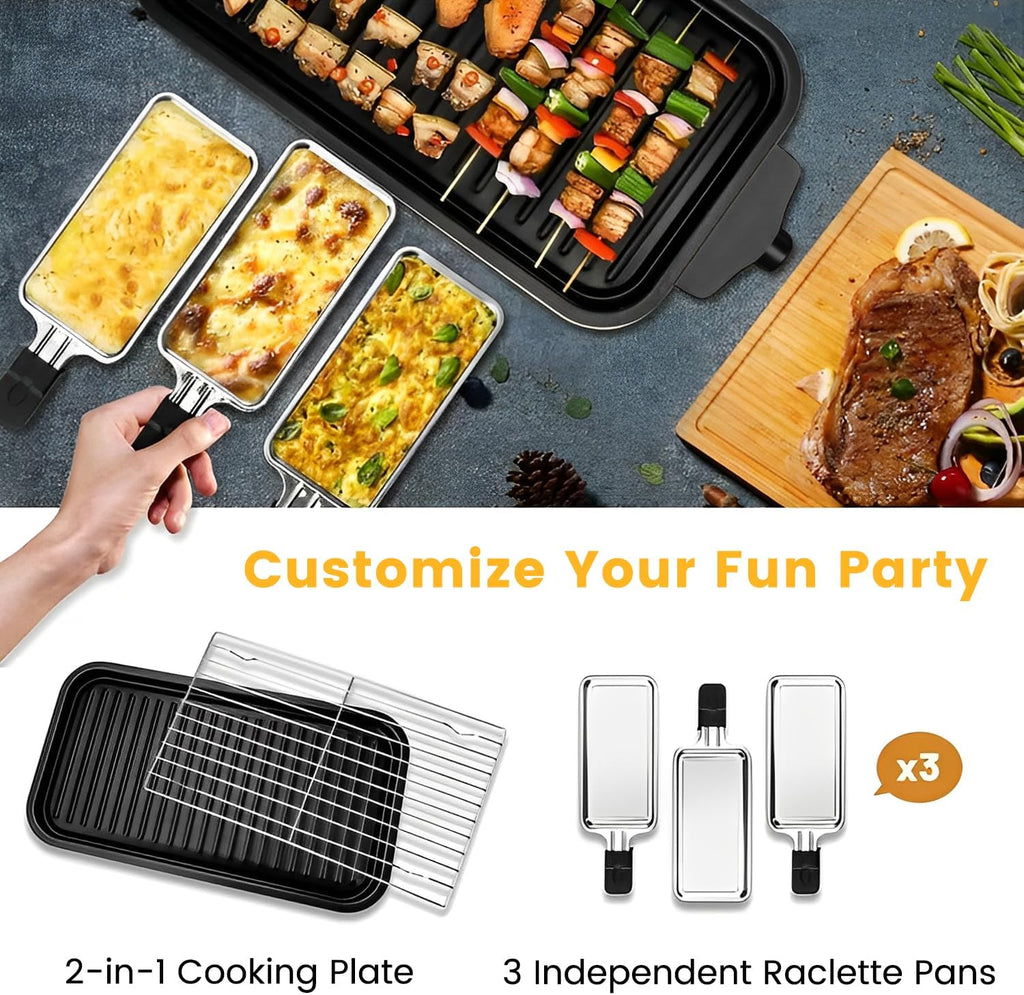 Two-In-One Smokeless Grill