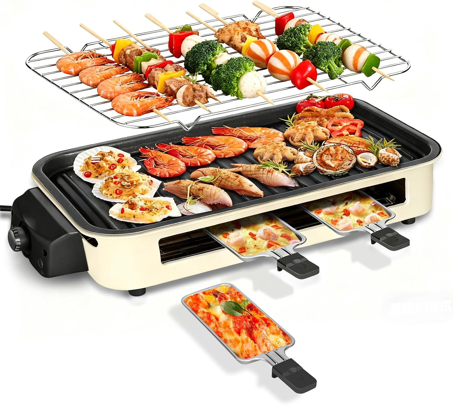 Two-In-One Smokeless Grill
