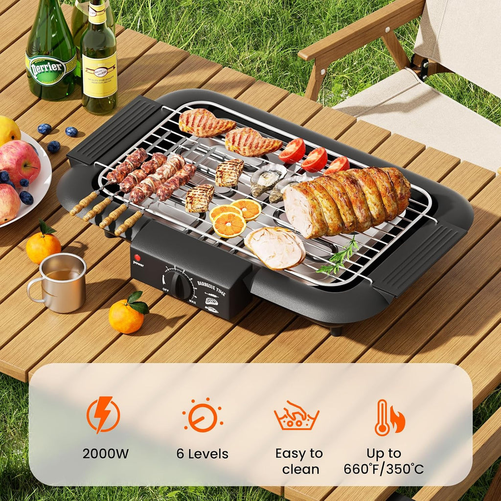High Power Smokeless BBQ Grill