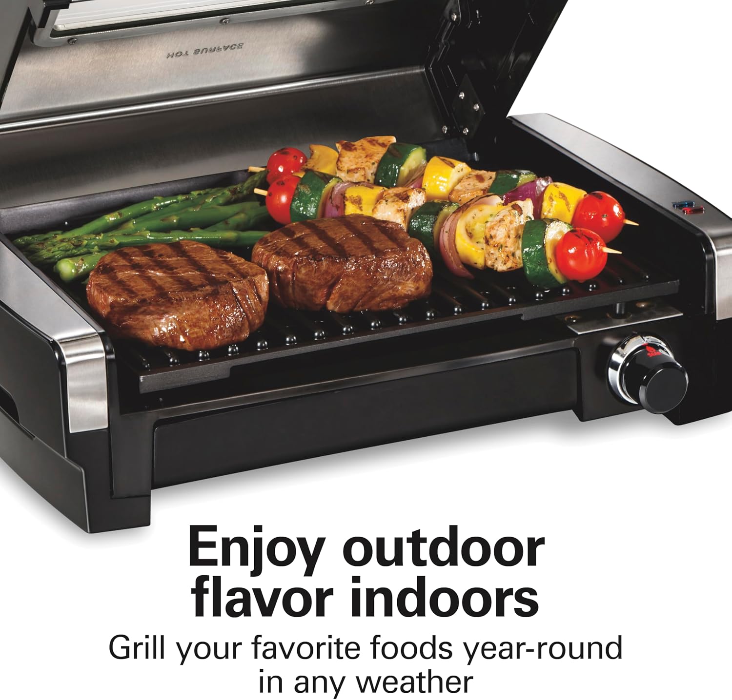 Window Lid Searing Grill