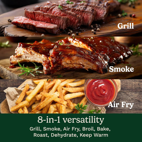 8-In-1 Outdoor Electric Grill