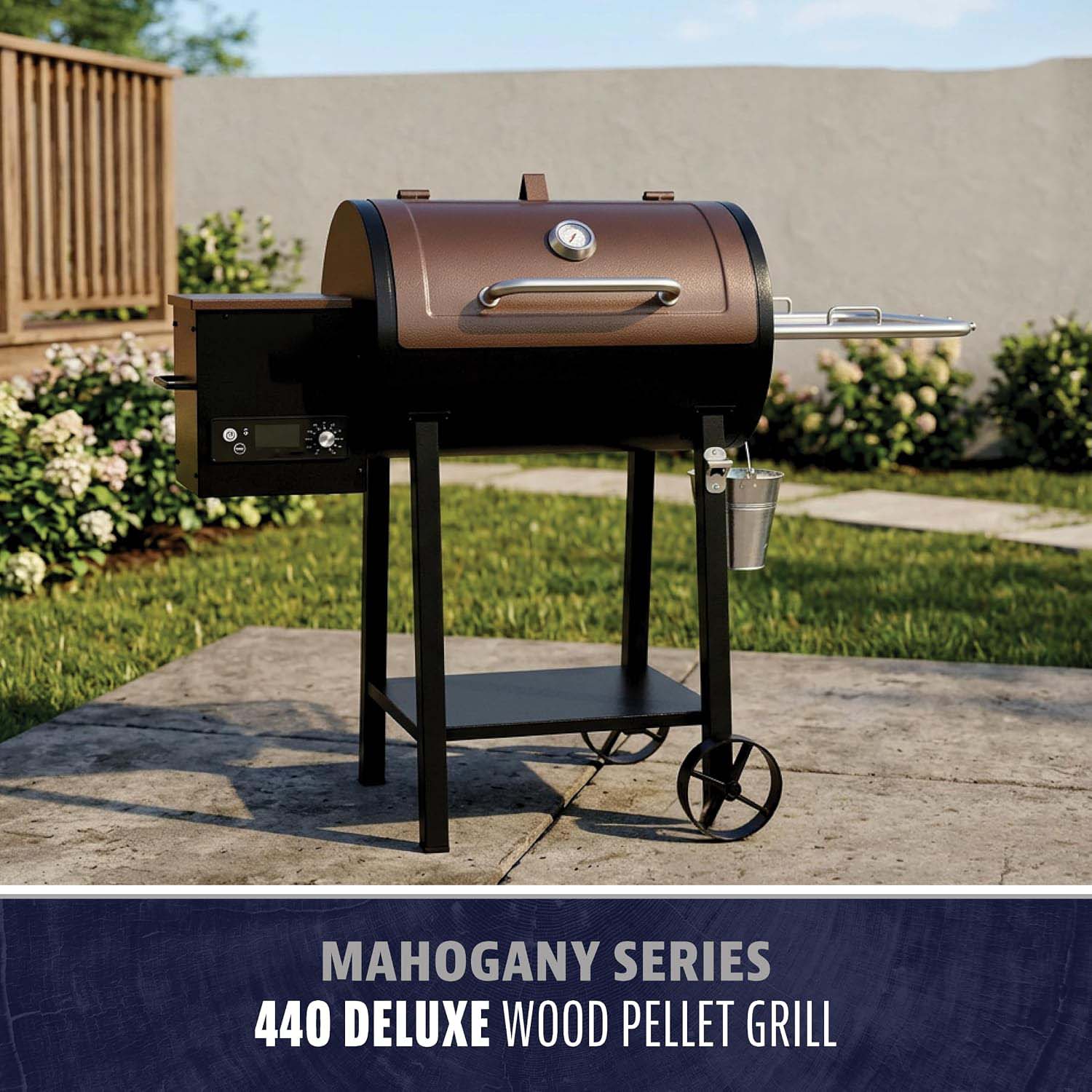 LED Pellet Grill Smoker